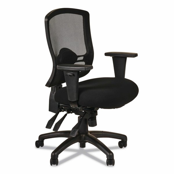 Alera Seat Slide Chair, Multifnctn, Mid-Back, Blk ALEET4217